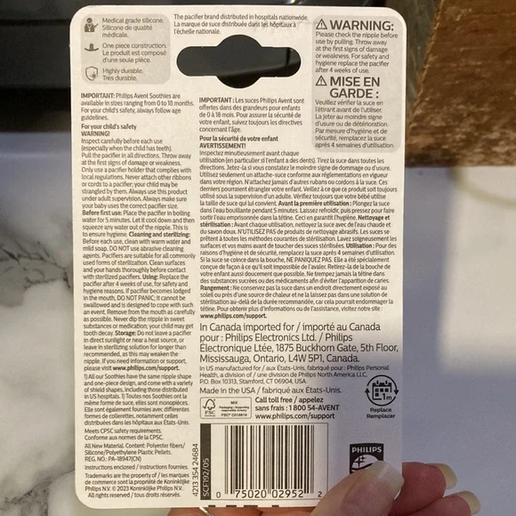 Philips Avent Pacifiers - Picture 2 of 2